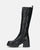 ADIMA - high boot with heel and zip