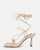 DOLLY - beige stiletto heel with laces
