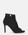 GEMA - black denim heels