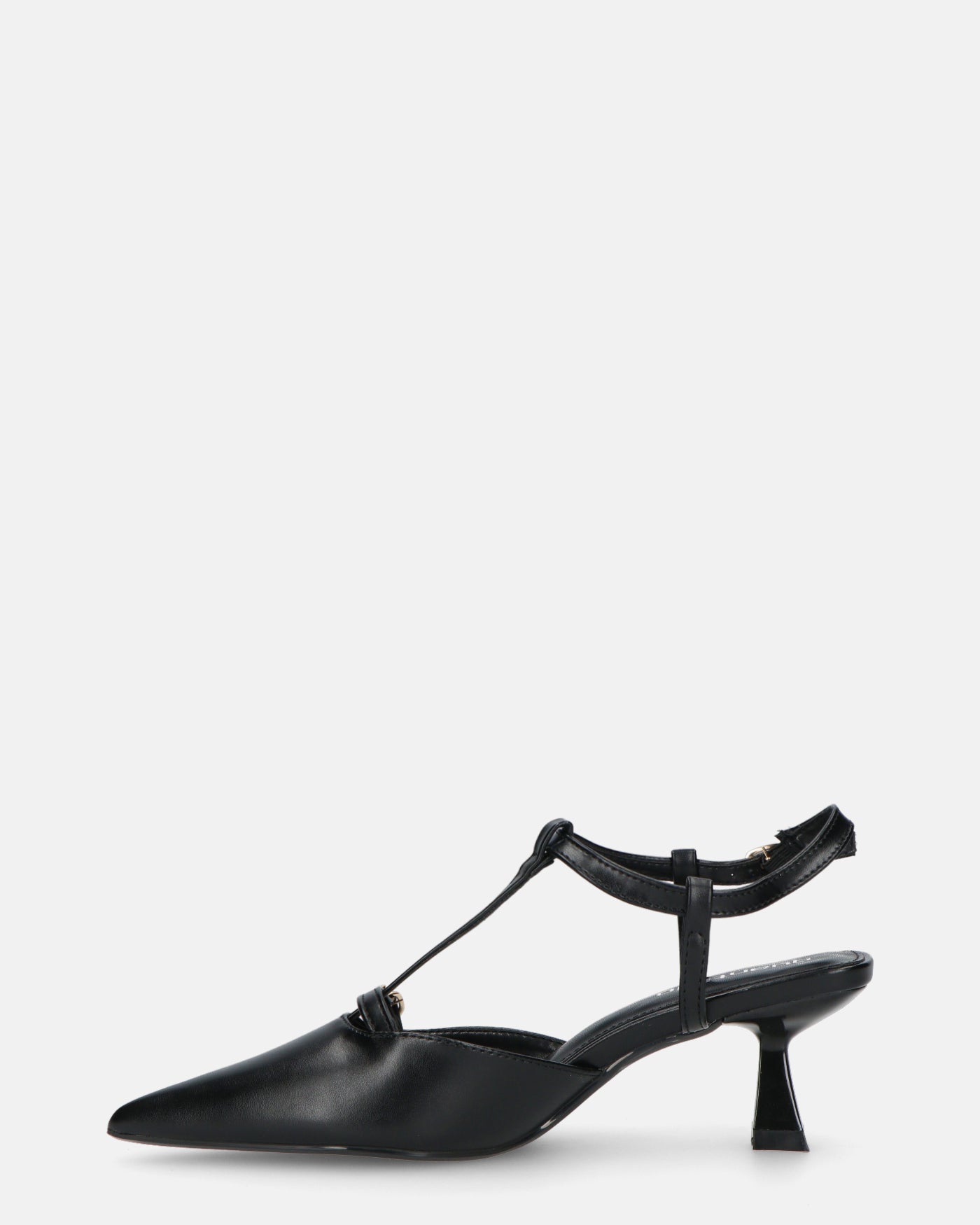 RASHIDA - black low heel pump