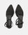 SWAMI - black flat sandals with decoration