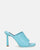 MIRANDA - blue shoes with stiletto heels